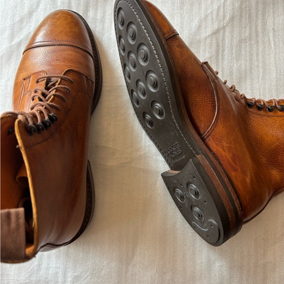 Crockett & Jones Men’s Coniston Derby Boot and Men’s Shoe Trees - Picture 2 of 6